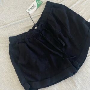 Love Tree Black Athletic Shorts
